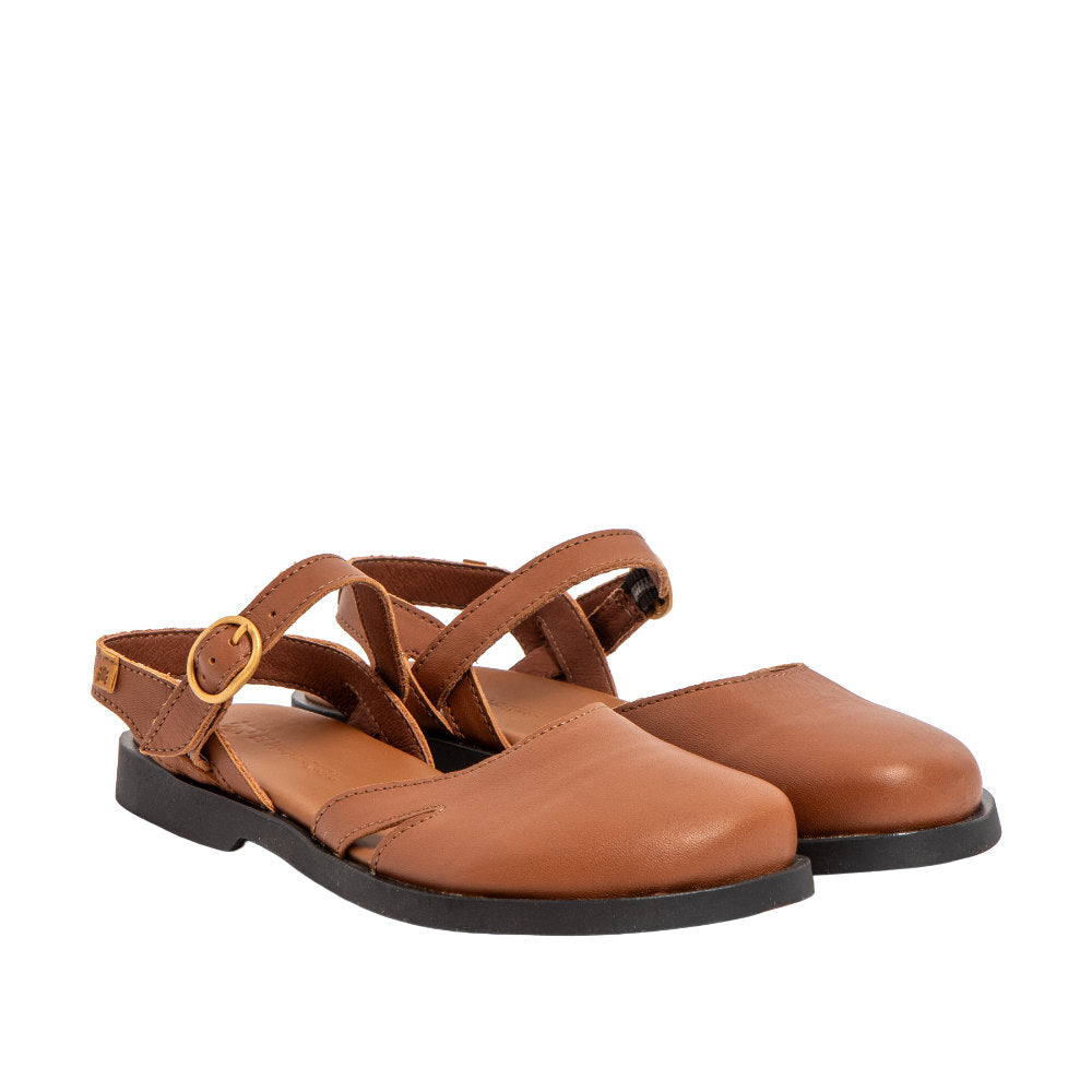 El Naturalista N5874 Soft Nappa Cuero/ Arenisca Cuero Sandals