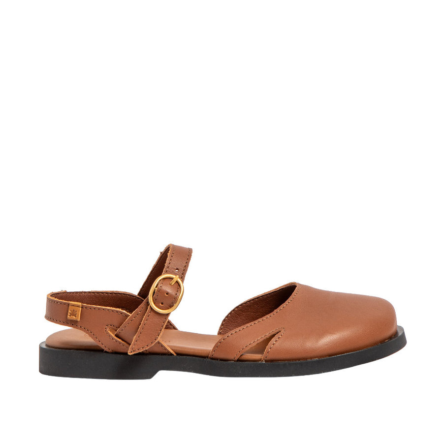 El Naturalista BAREFOOT N5874 Soft Nappa Cuero/ Arenisca Cuero Sandals