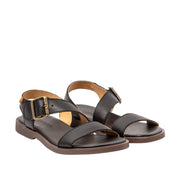 El Naturalista BAREFOOT N5887 Soft Nappa Black/ Arenisca Black Sandals