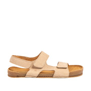 El Naturalista N6003 Nobuck Cream / Horizon Cream Sandals