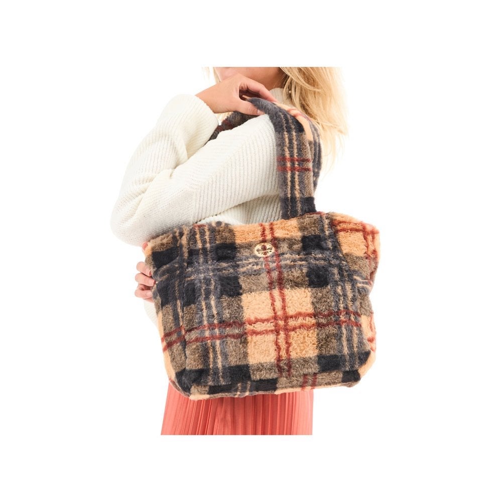 Rieker H1034-90 Beige/Grey Shoulder Bag