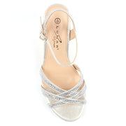 Lunar Rihanna Silver Sandals