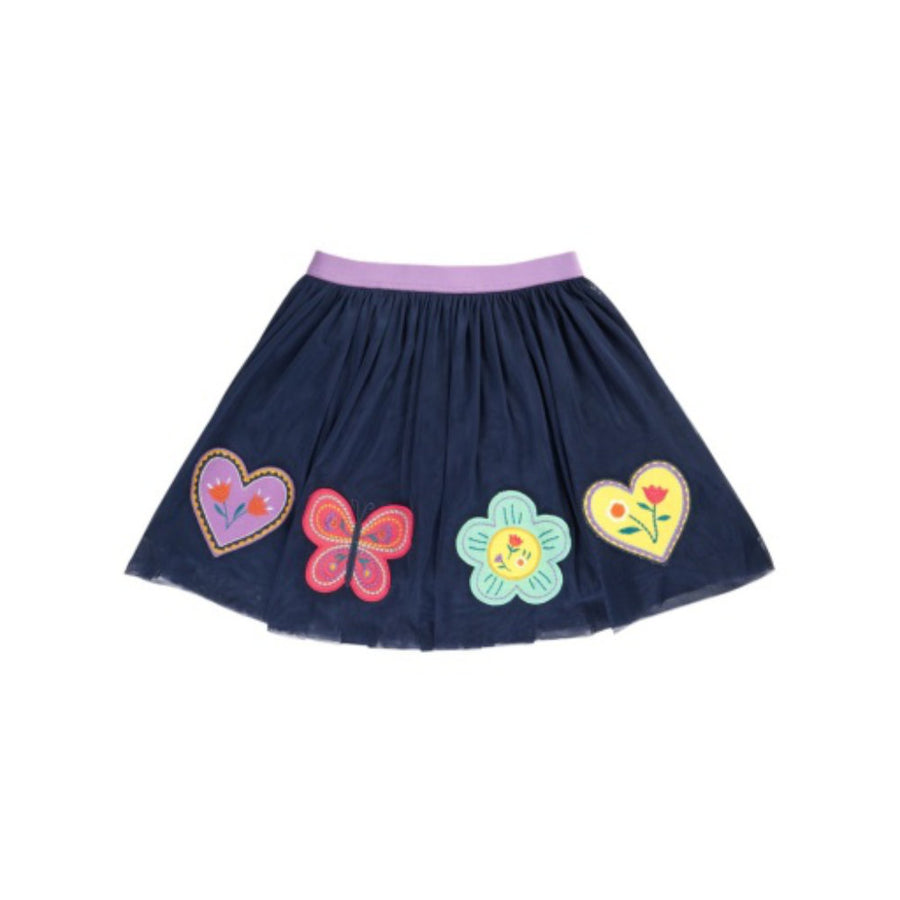 Frugi Scarlet Twirly Skirt - Navy