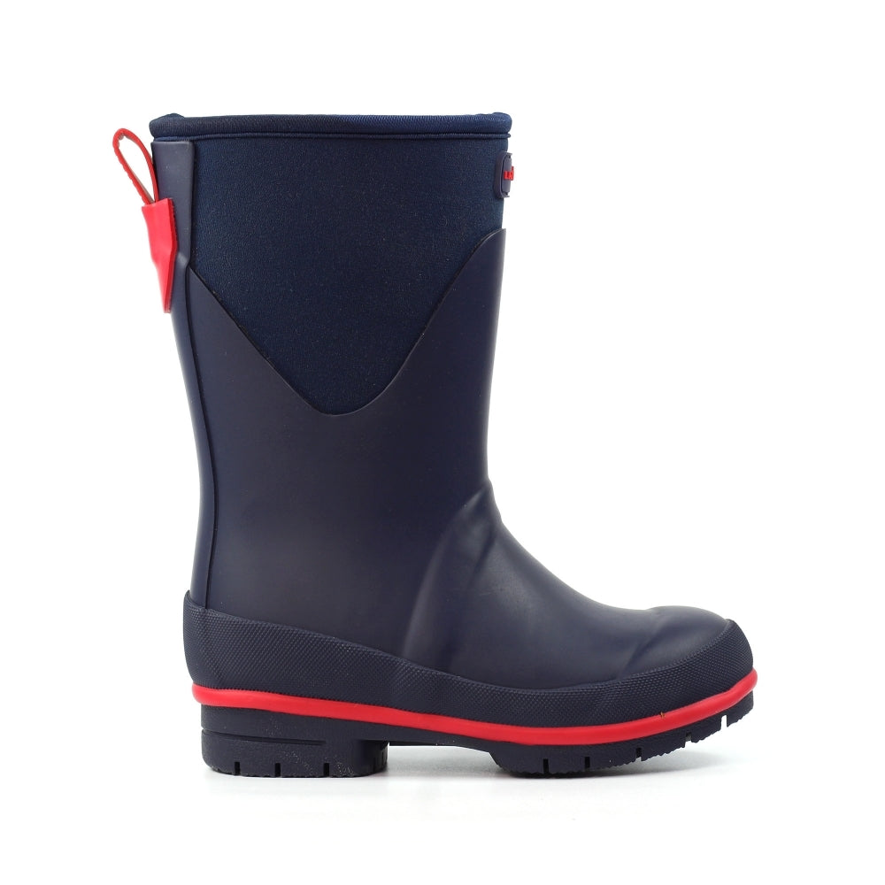 Lazy Dogz Kids Navy Neoprene Welly ECZ007