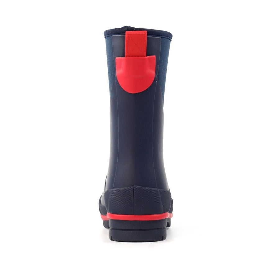Lazy Dogz Kids Navy Neoprene Welly ECZ007