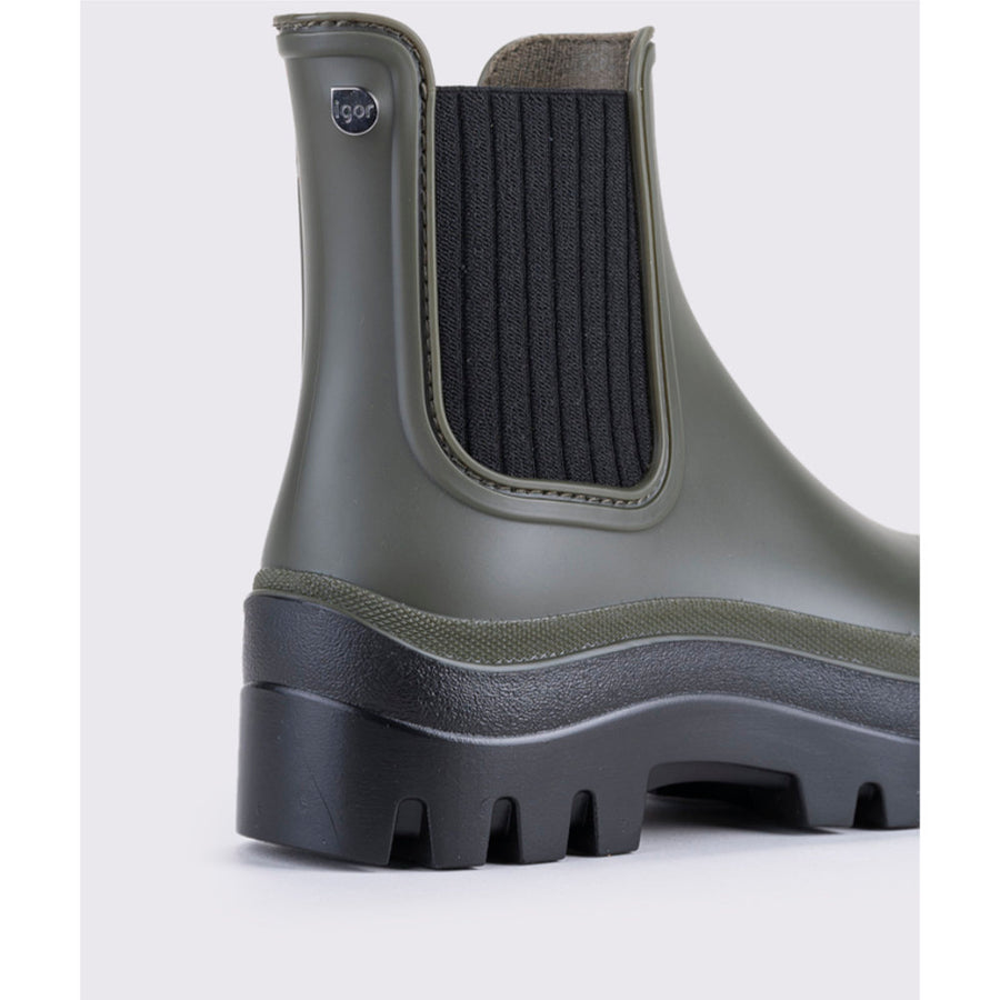 Igor Soul Black Kaki Wellies